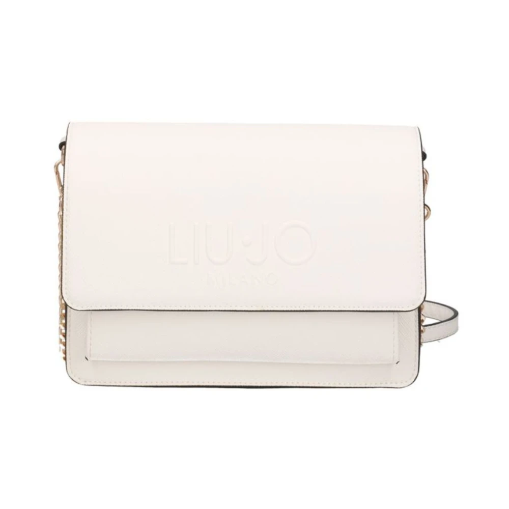 Liu Jo Stijlvolle Schoudertas met Logodetail White Dames