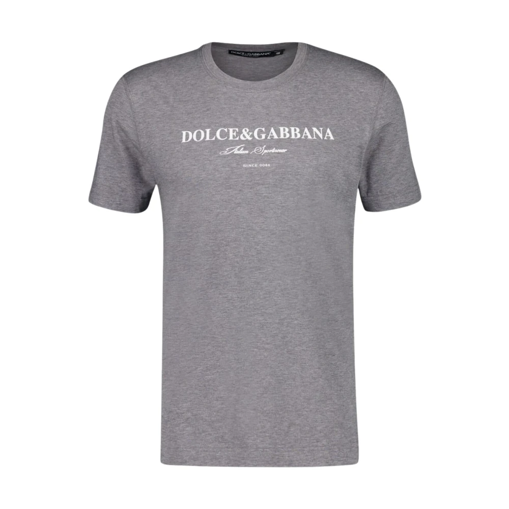 Dolce & Gabbana Uomo Grigio Top, L, New,