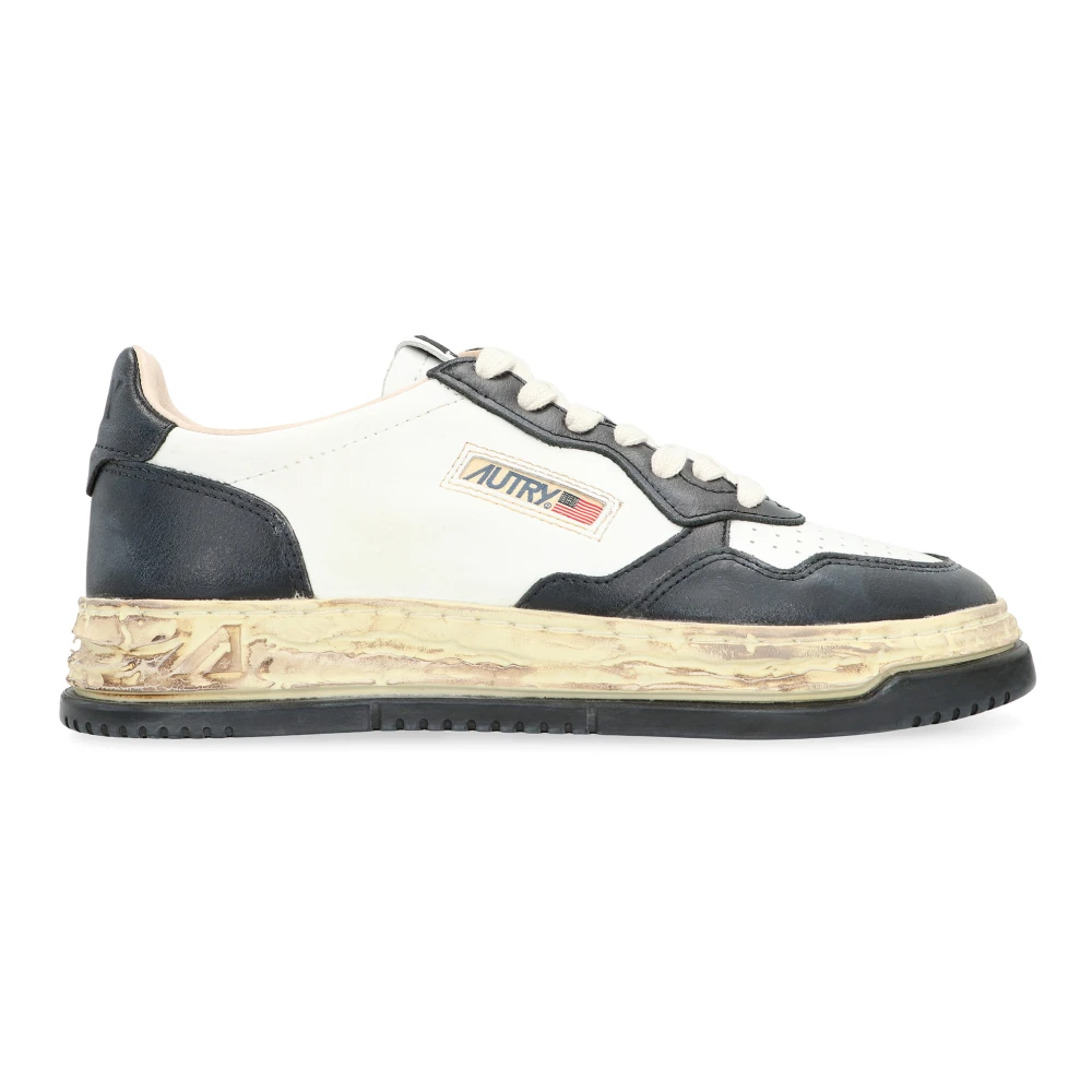 Autry Vintage Lage Sneakers Medalist Super Dames Schoenen Veelkleurig Multicolor