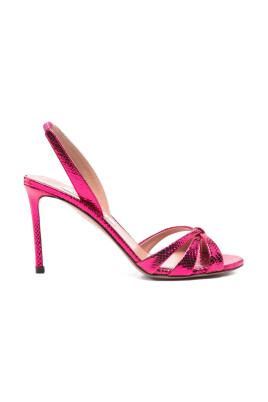 Sandales Aquazzura Talons Hauts - Daim Noir Cage - Taille 41 EU (11 US) - Occasion Excellent état