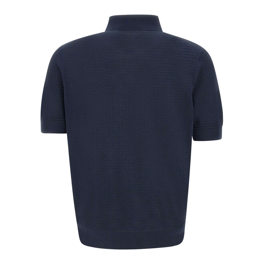 Filippo De Laurentiis Polo Shirts Blue Heren