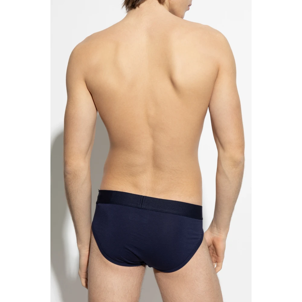 Dsquared2 Slips met logo Blue Heren