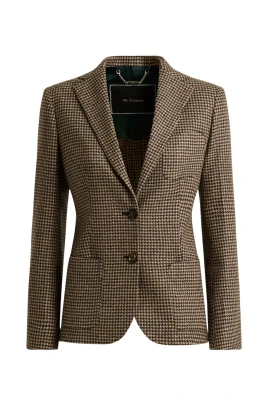 Kashmir Houndstooth Blazer