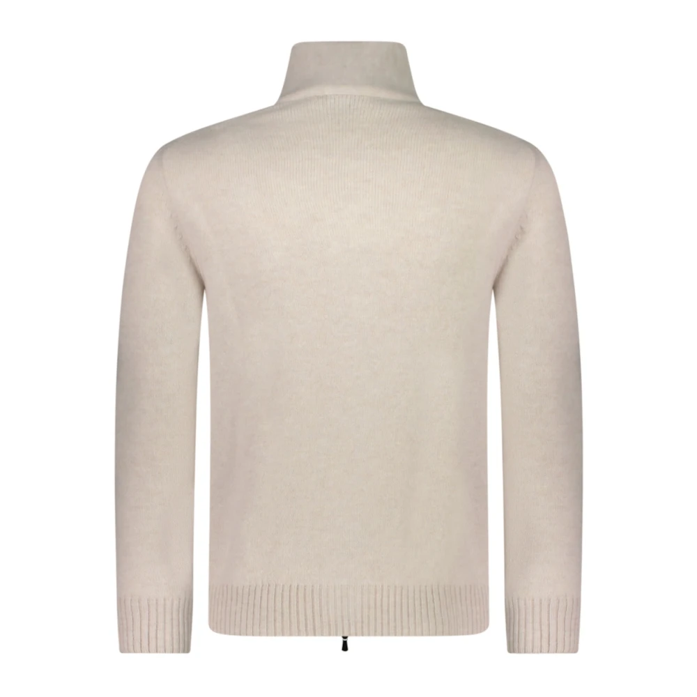 Paolo Fiorillo Capri Witte Trui voor Stijlvolle Look Beige Heren