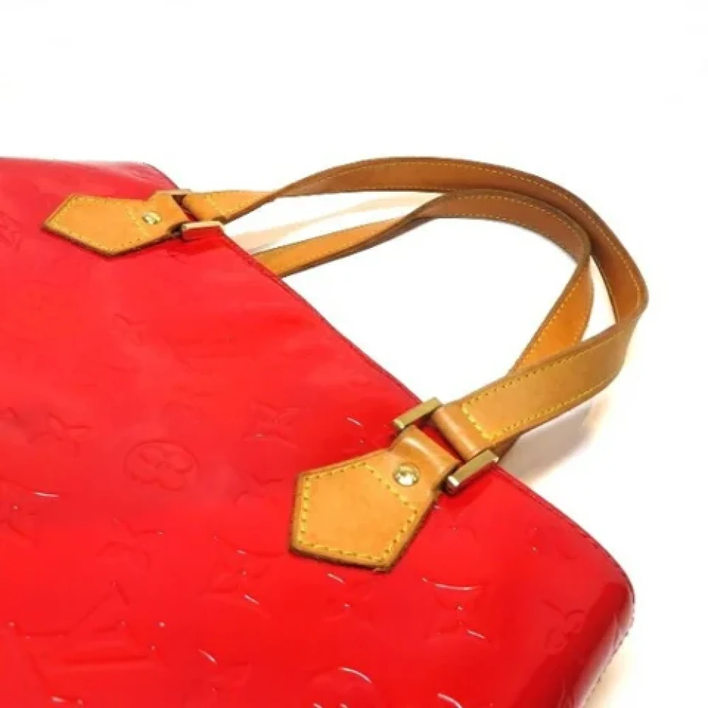 Louis Vuitton Vintage Pre-owned Leather handbags Red Dames