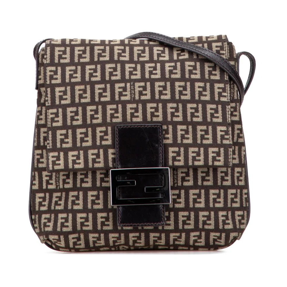 Fendi Vintage Women's Brown Pre-Owned Shoulder Bag