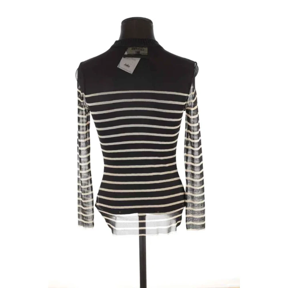 Jean Paul Gaultier Pre-owned Polyester tops Black Dames