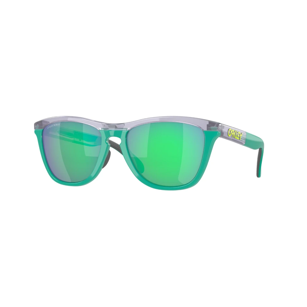 Oakley Sportiga Polariserade Solglasögon för Män Green, Herr