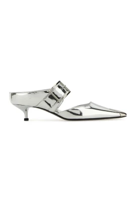 Punk Buckle Mule