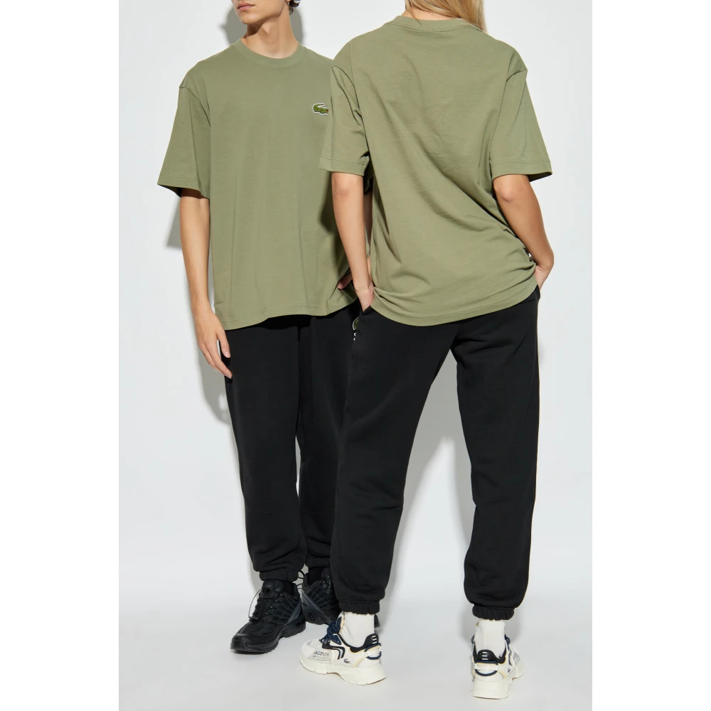 Lacoste T-shirt met logo Green Unisex
