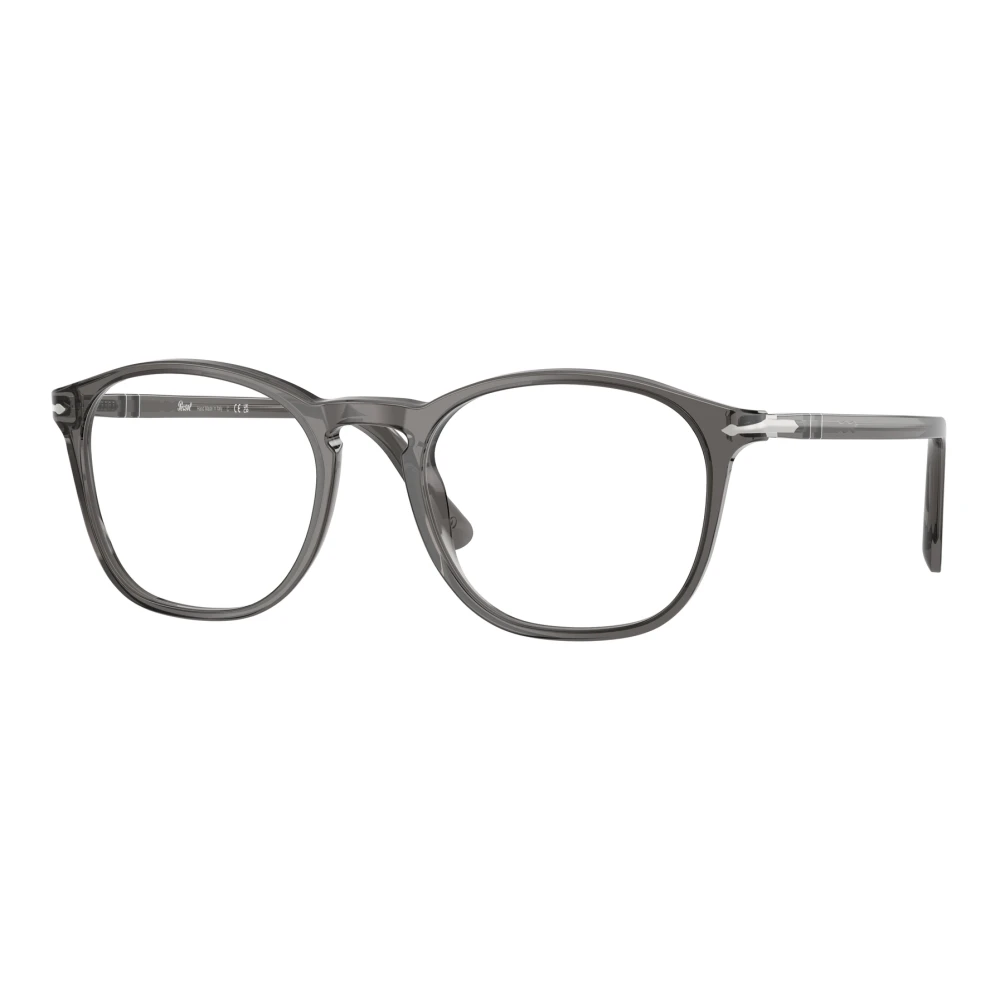 Persol Men's Gray Glasses, 51 Mm, Stylish Eyeglasses In Blue Color