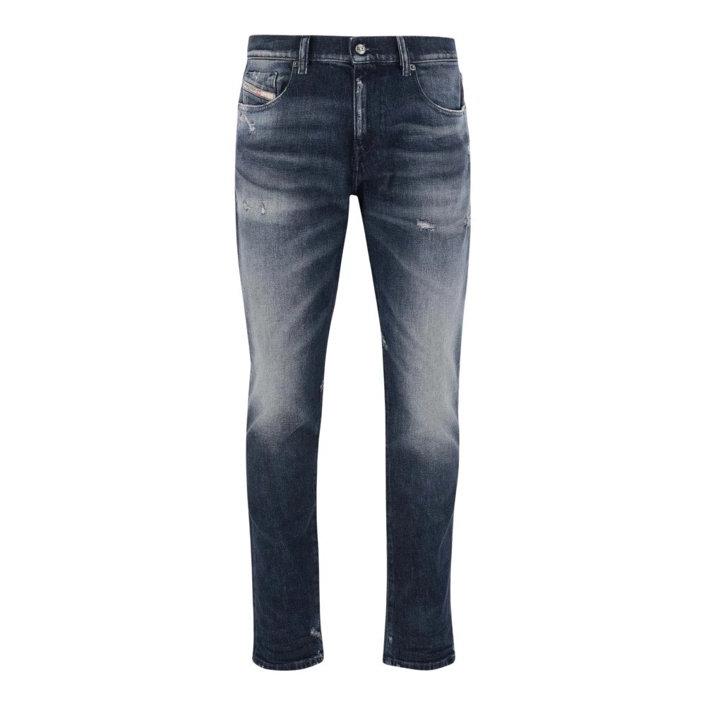 Diesel Slim Fit Stretch Katoen Denim Jeans Blue Heren