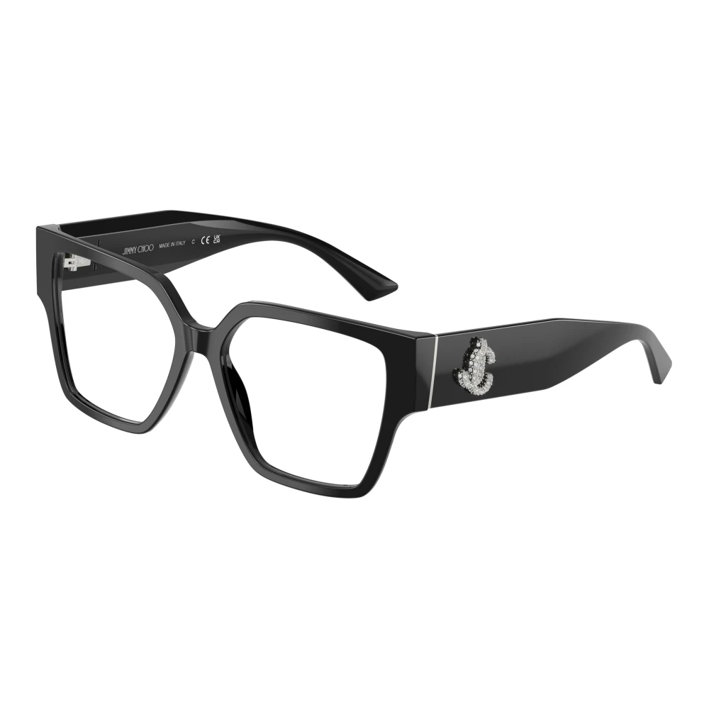 Jimmy Choo Women's Black Glasses,, Stylish Eyeglasses In Medium