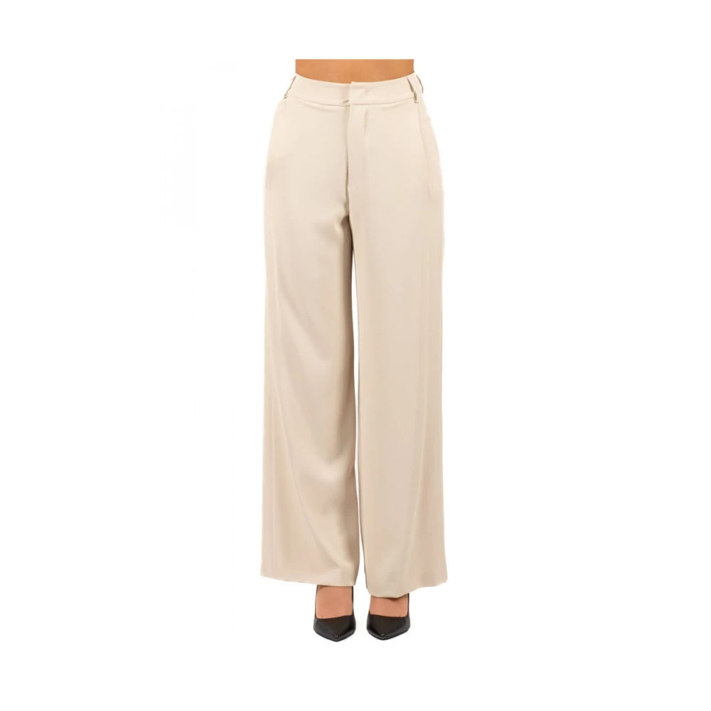 Hanita Damesbroek Stijlvolle Collectie Beige Dames