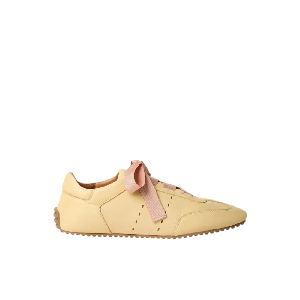 Odissi Cass Sneaker Dames Schoenen Beige
