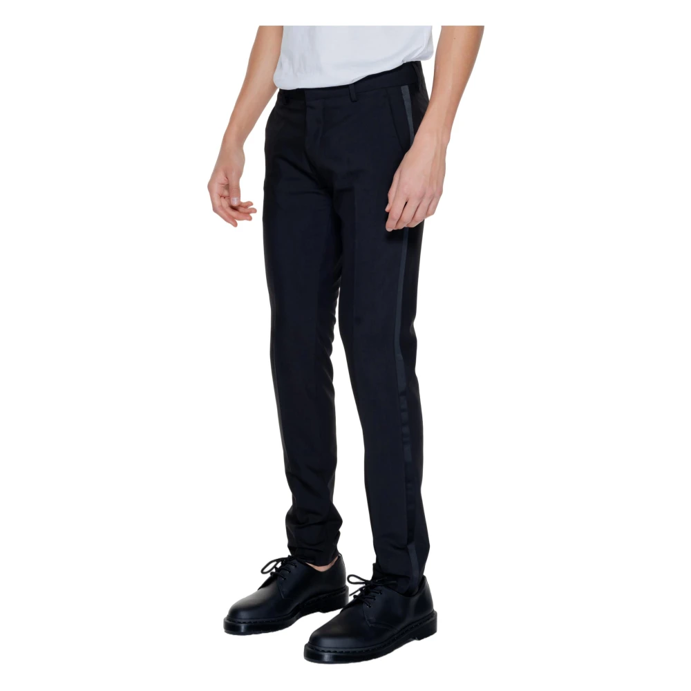 Antony Morato Heren Pak Broek Lente Zomer Collectie Black Heren