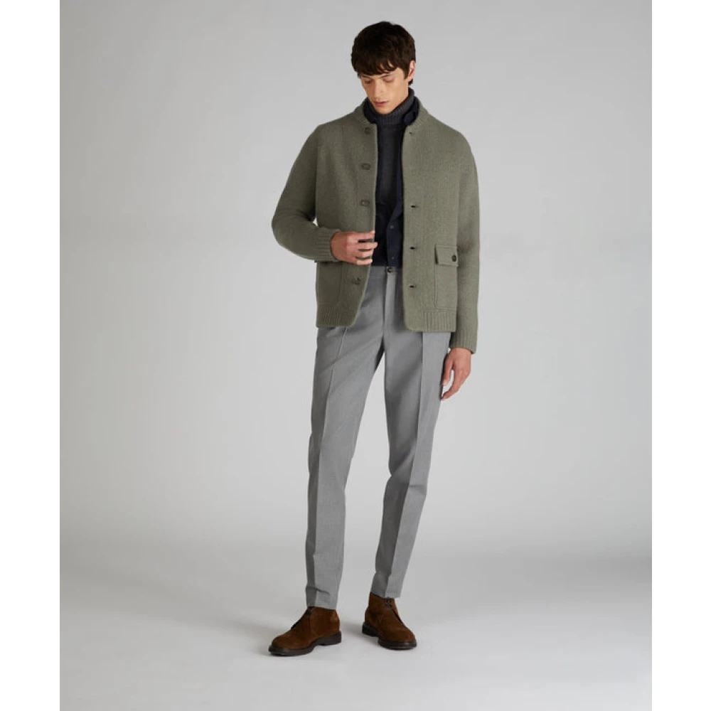Zanone Stijlvolle Jassen Collectie Gray Heren
