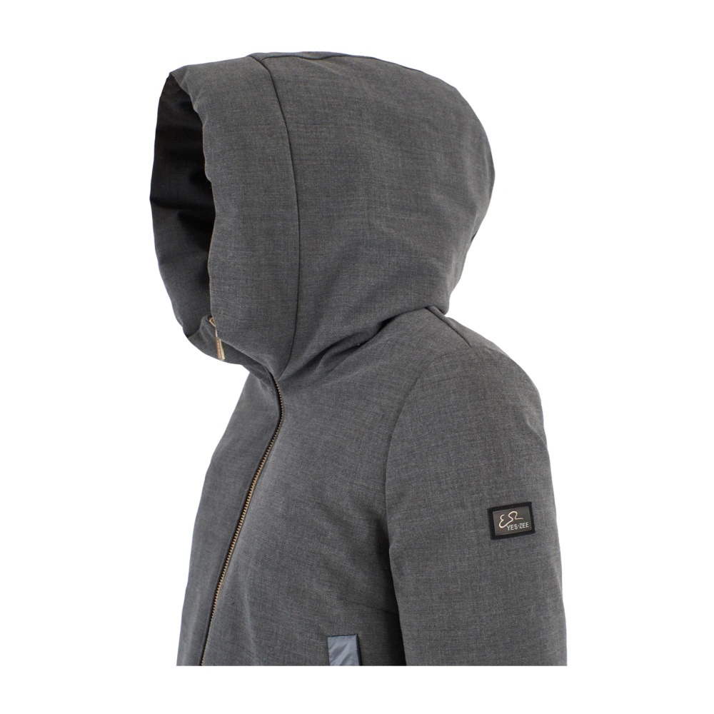YES ZEE Antraciet Winterjas Gray Dames