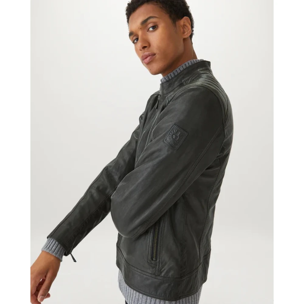 Belstaff Grijze Jassen voor Heren Gray Heren