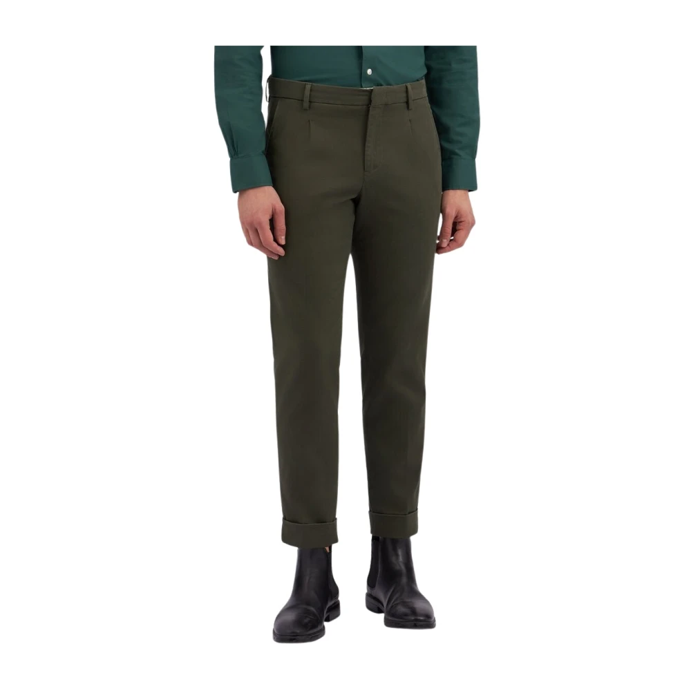 Brooks Brothers Green Chinos, Male, W33, Stretch Cotton Chinos