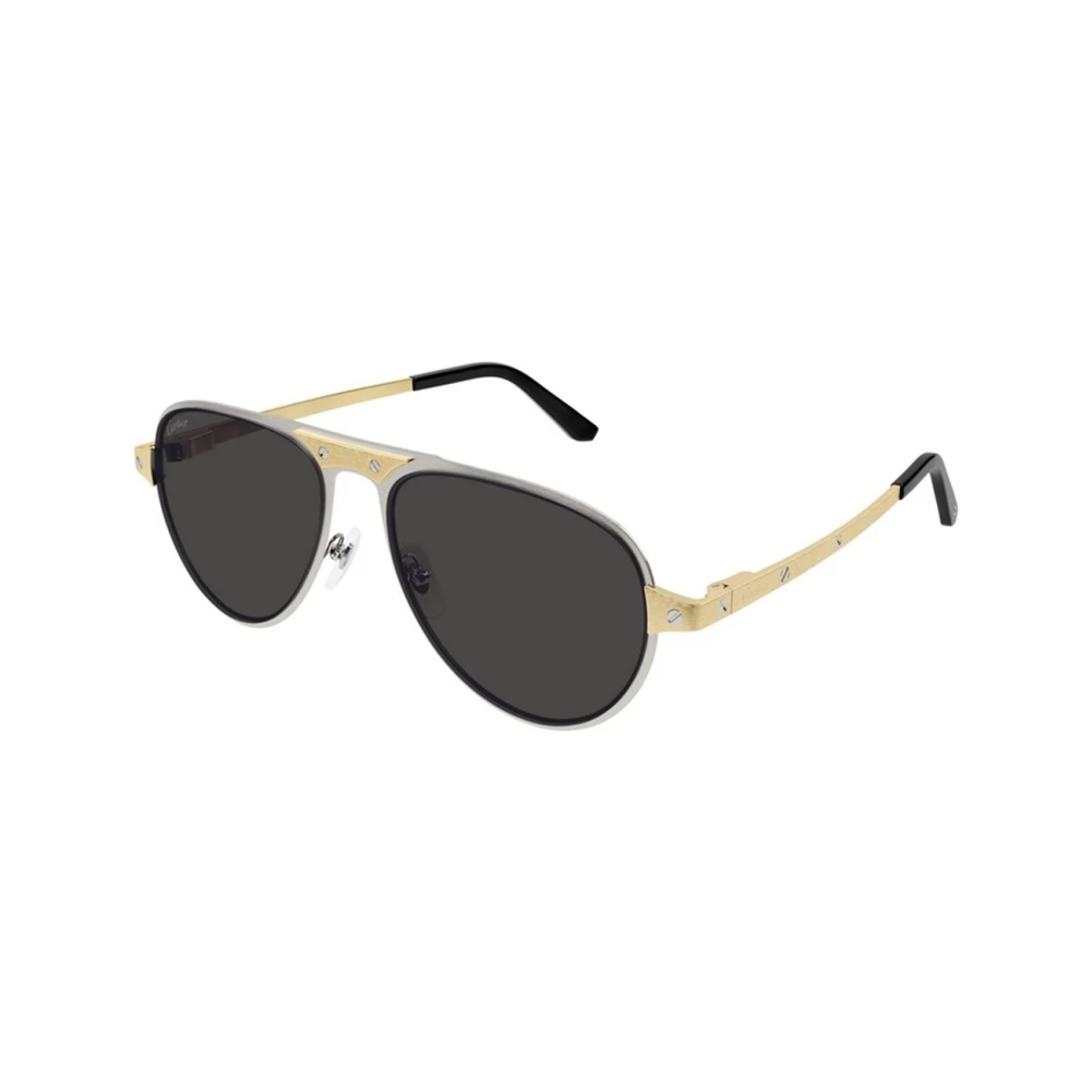 Cartier Unisex Gray Sunglasses, 58 Mm, Authentic Glasses With Top-Notch Service