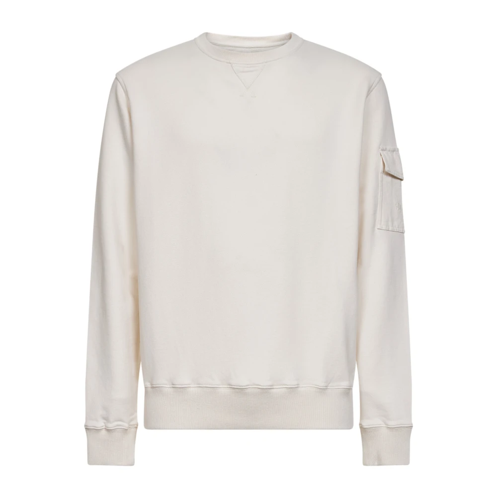 Mc2 Saint Barth Beige Crewneck Sweatshirt - Male - Sweatshirts - L - Sweatshirts & Hoodies