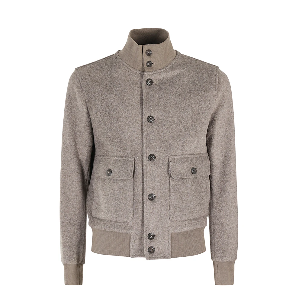 Stewart Wollen Jas Gray Heren