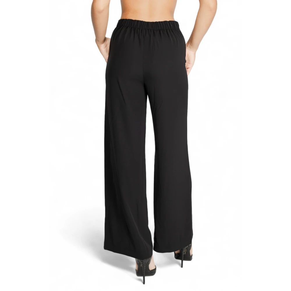 RINASCIMENTO Zwarte Zip Broek Black Dames