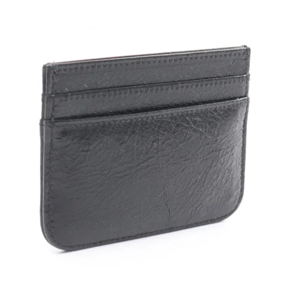 Balenciaga Vintage Pre-owned Leather wallets Black Heren