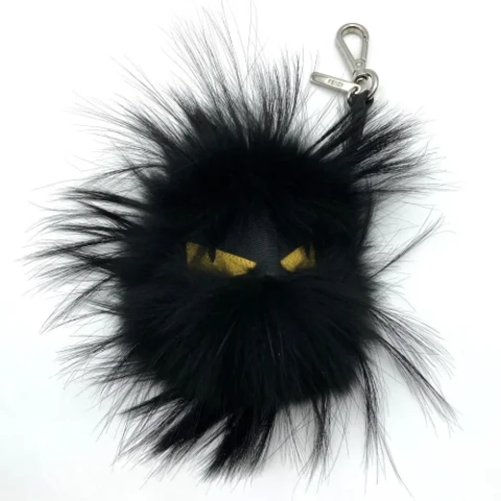 Fendi Vintage Pre-owned Fabric key-holders Black Dames