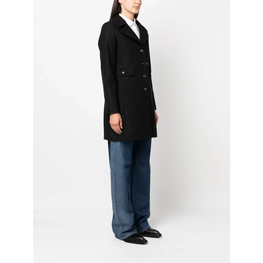 Fay Zwarte Winterjassen Black Dames
