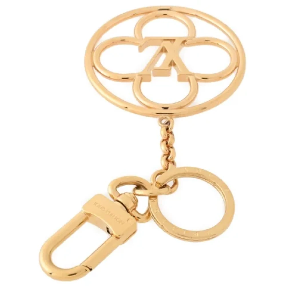 Louis Vuitton Vintage Pre-owned Metal key-holders Yellow Dames