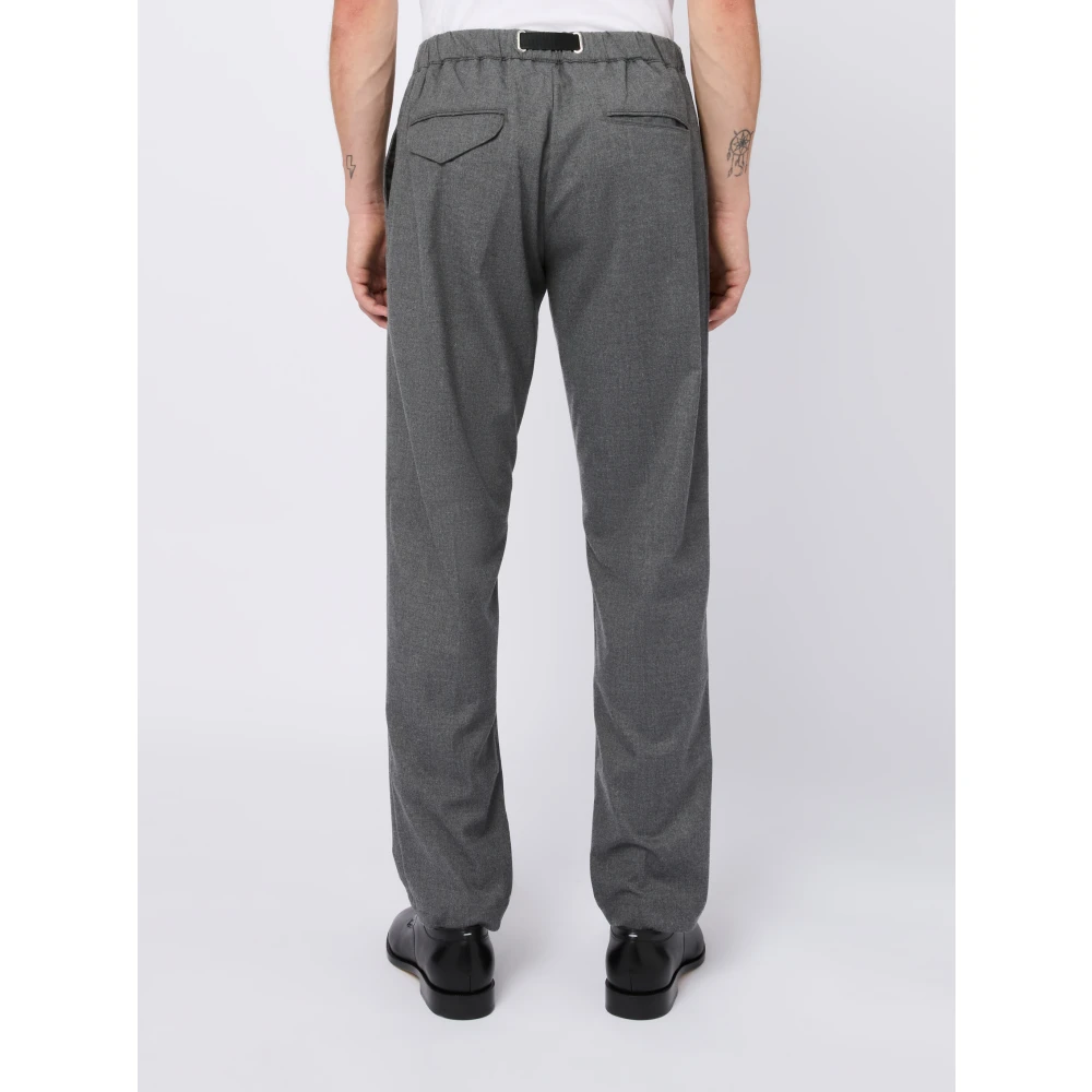White Sand Grijze Broek met Riem voor Mannen Gray Heren