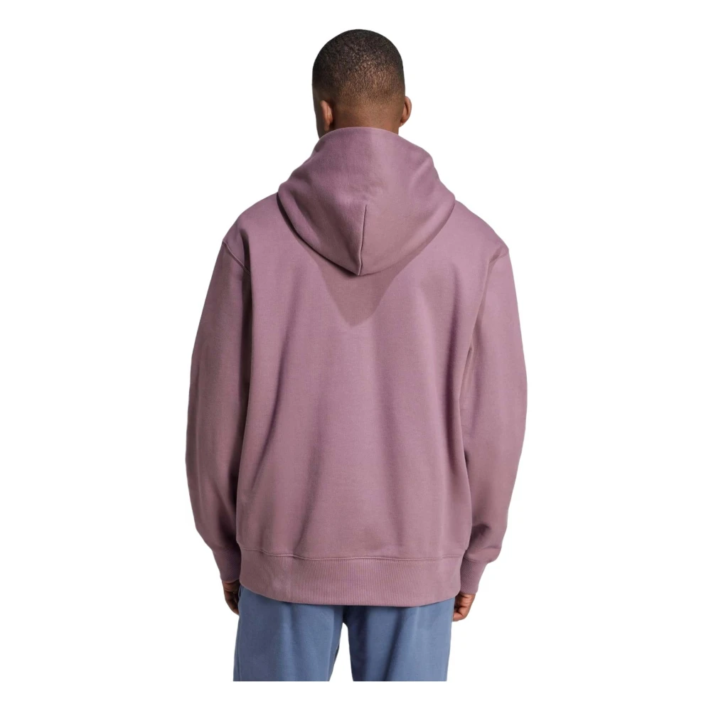 Adidas Premium Essentials Hoodie Purple Heren