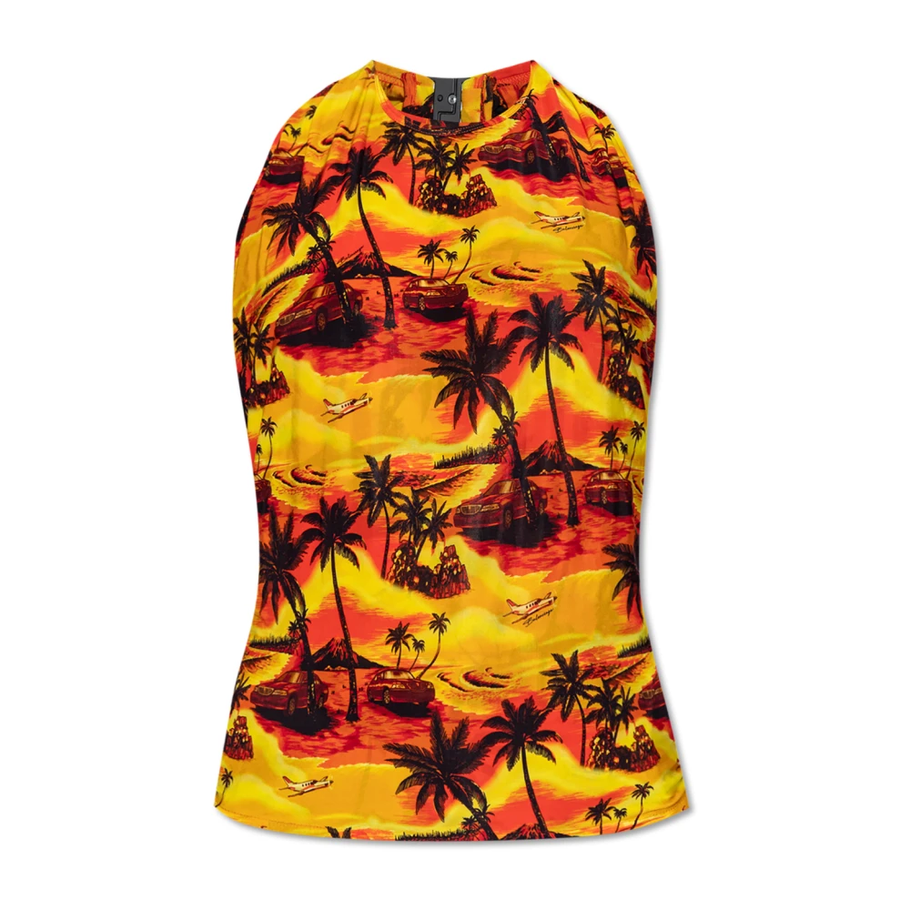 Balenciaga Top met print Multicolor Dames