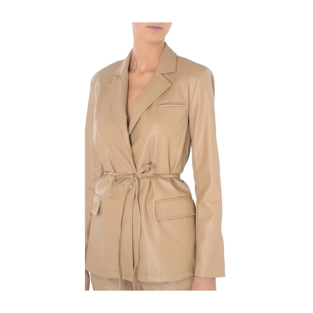 Twinset Koude Kameljas Beige Dames