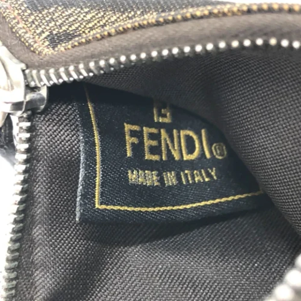 Fendi Vintage Pre-owned Leather wallets Brown Dames