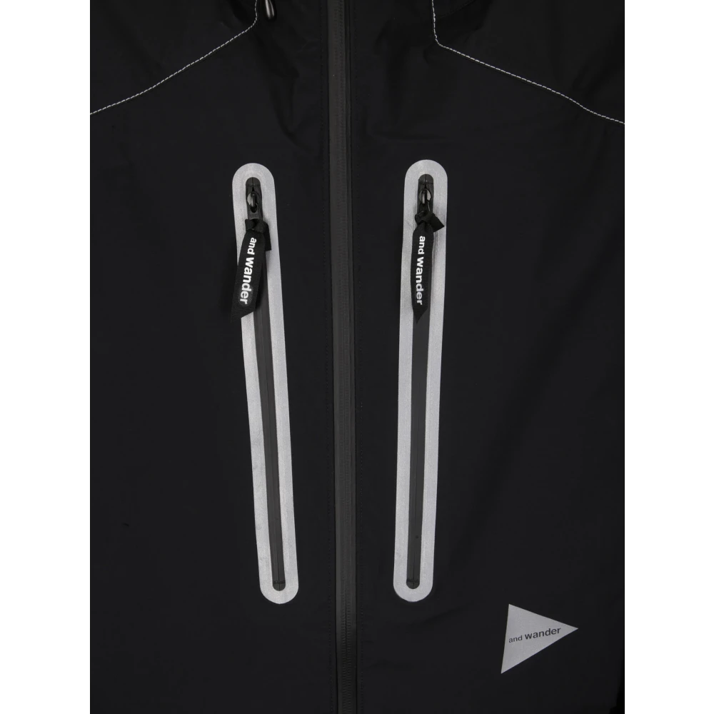 And Wander Pertex Shield Regenjas Black Heren
