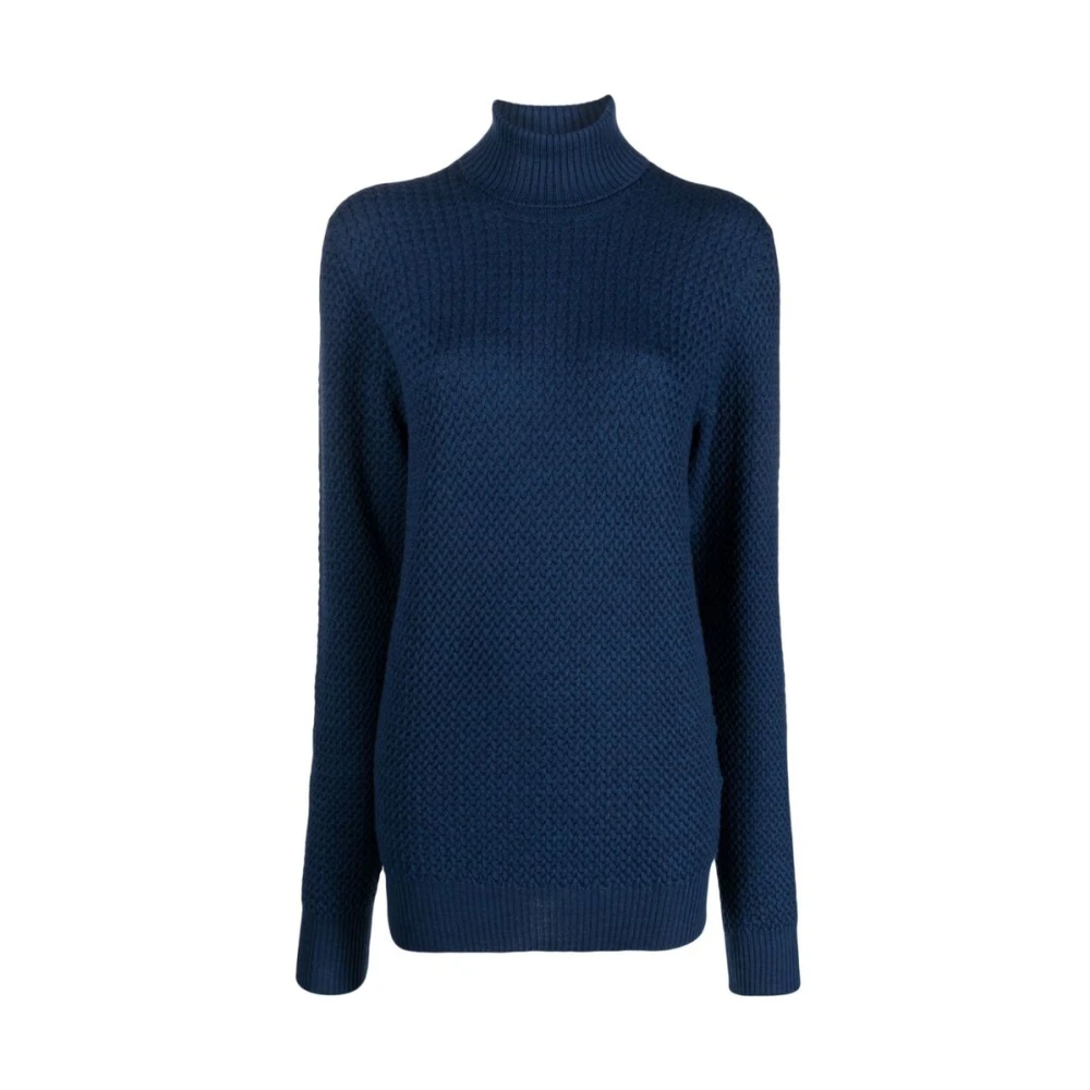 La Fileria Turtlenecks Blue Heren