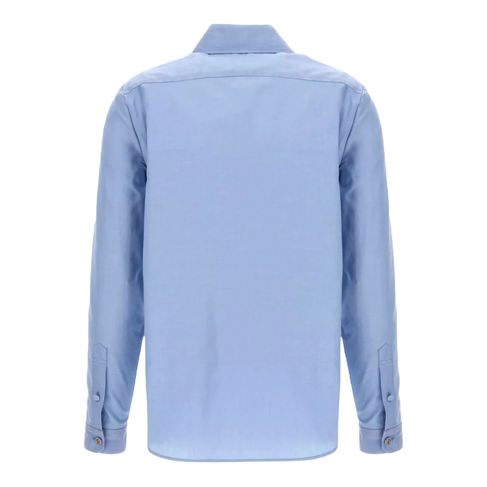 Gucci GG Shirt Blue Dames