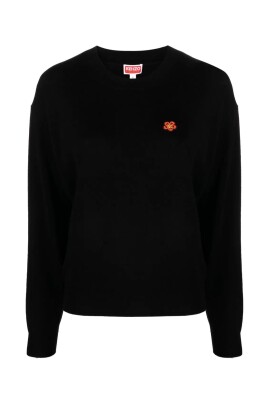 sort-uldstriktroje-sweater