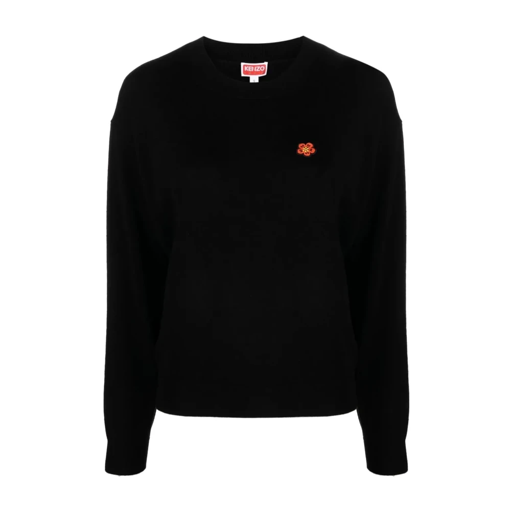 Kenzo Donna Nero Maglie, L, New,