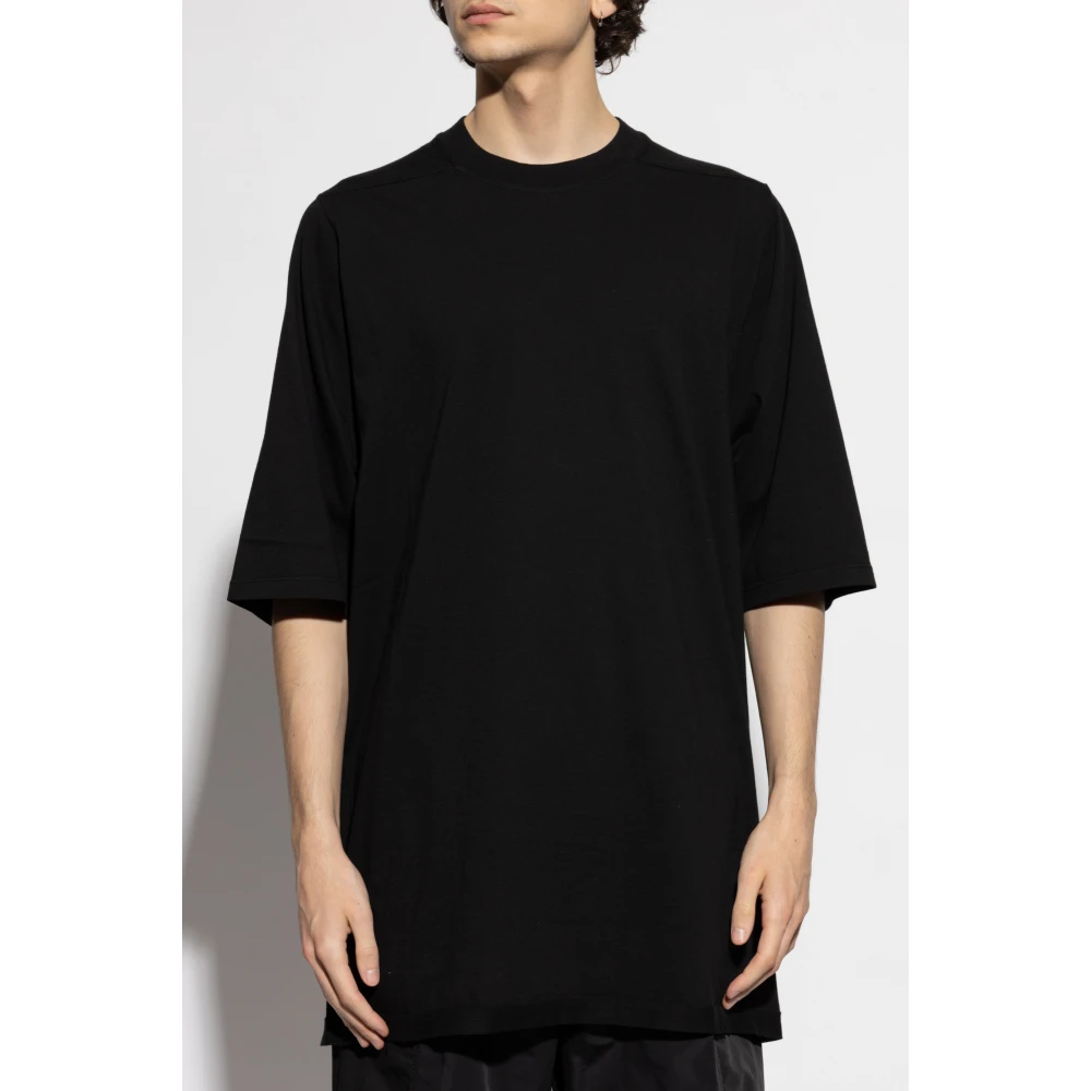 Rick Owens T-shirt Jumbo SS T Black Heren