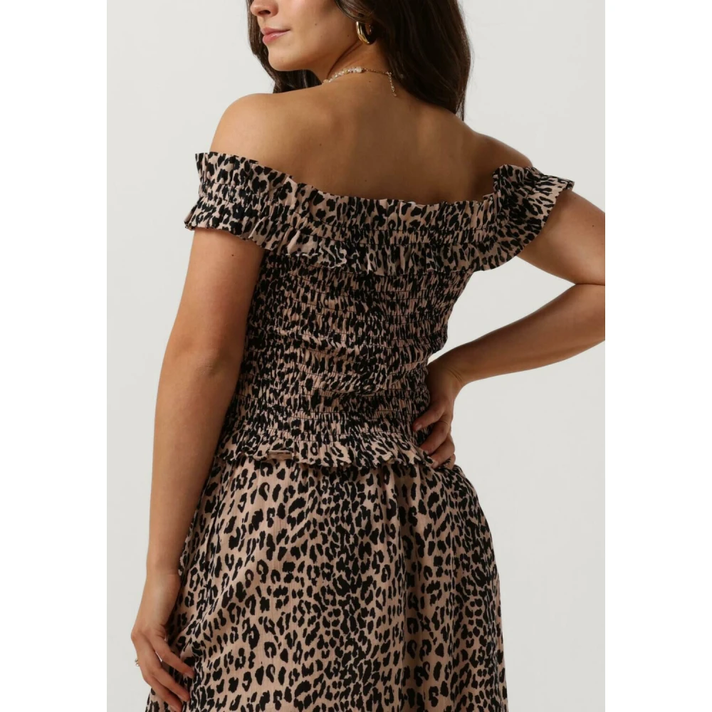 Catwalk Junkie Off-shoulder Smock Top Multicolor Dames
