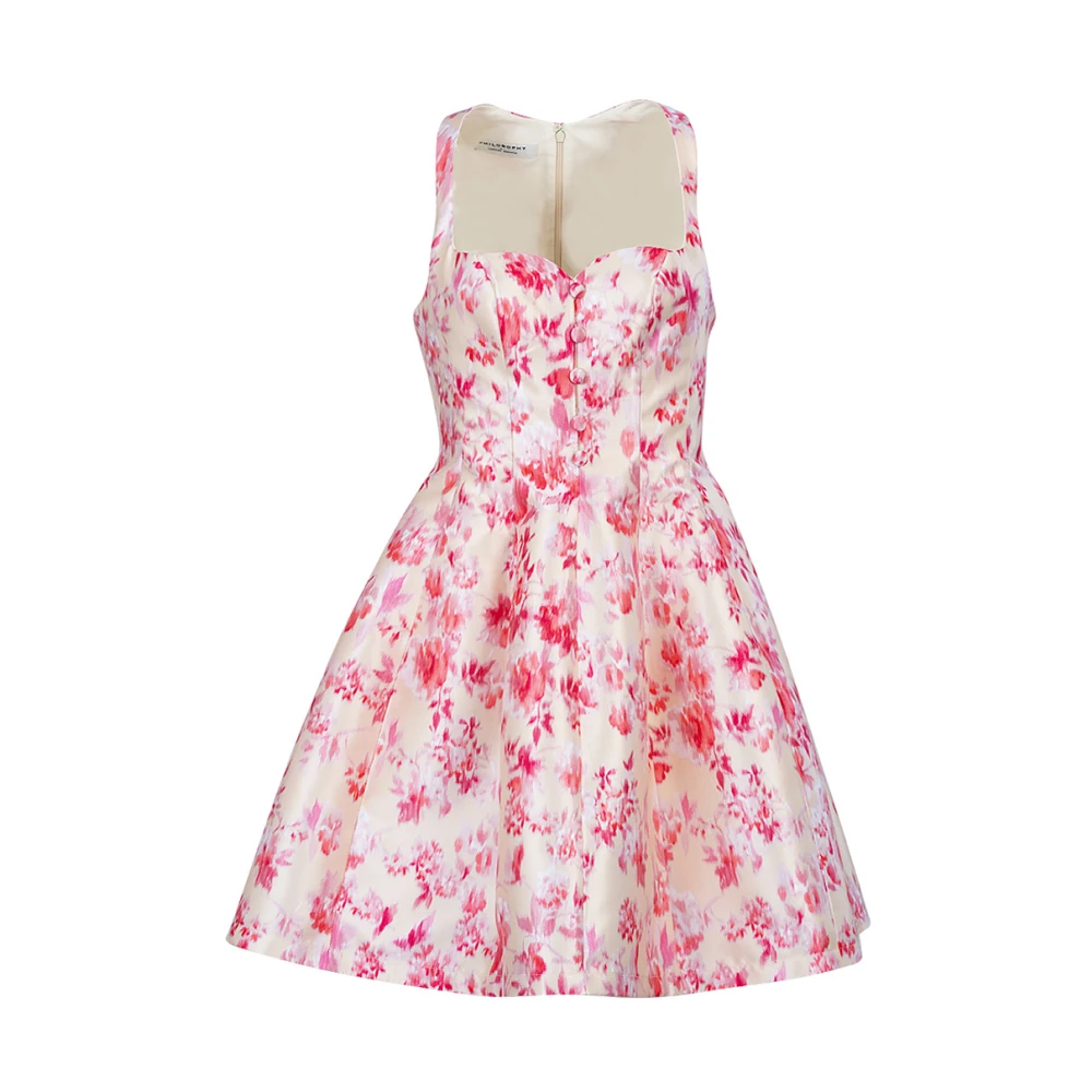 Philosophy di Lorenzo Serafini Multicolor Jurk voor Vrouwen Multicolor Dames