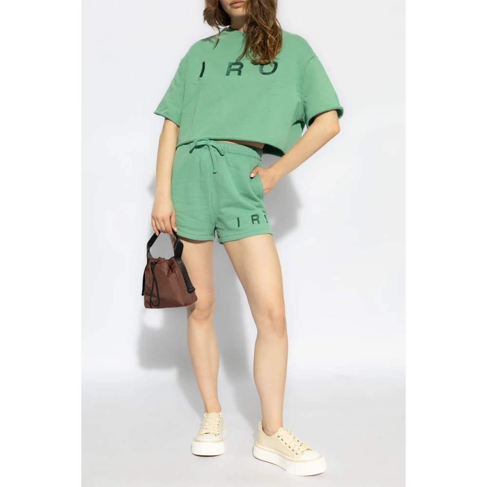 IRO Ocresia Shorts Green Dames