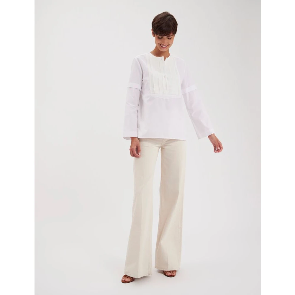Ines De La Fressange Paris Blouses & Shirts White Dames