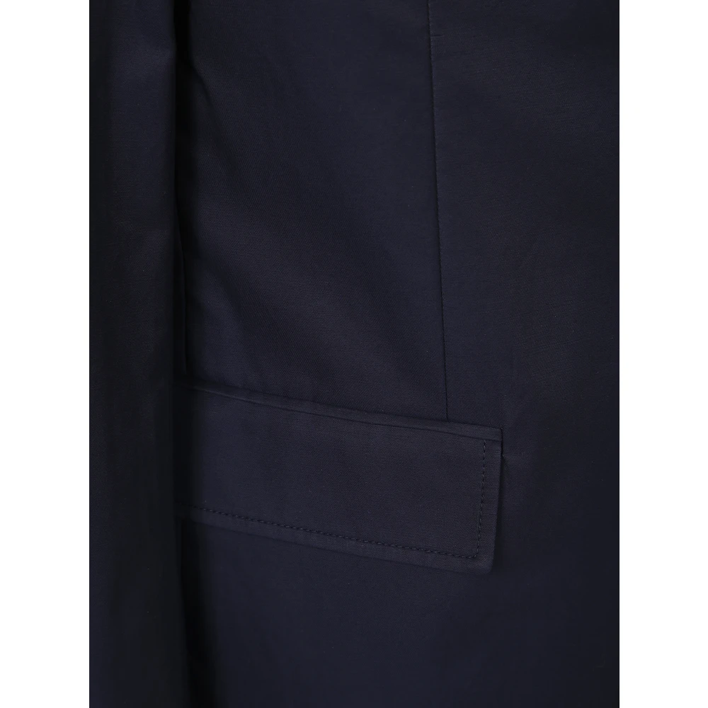 Lanvin Casual Denim Jack Blue Heren
