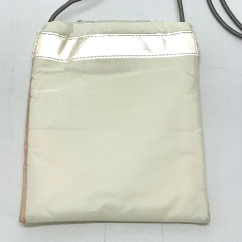 Prada Vintage Pre-owned Fabric prada-bags White Dames