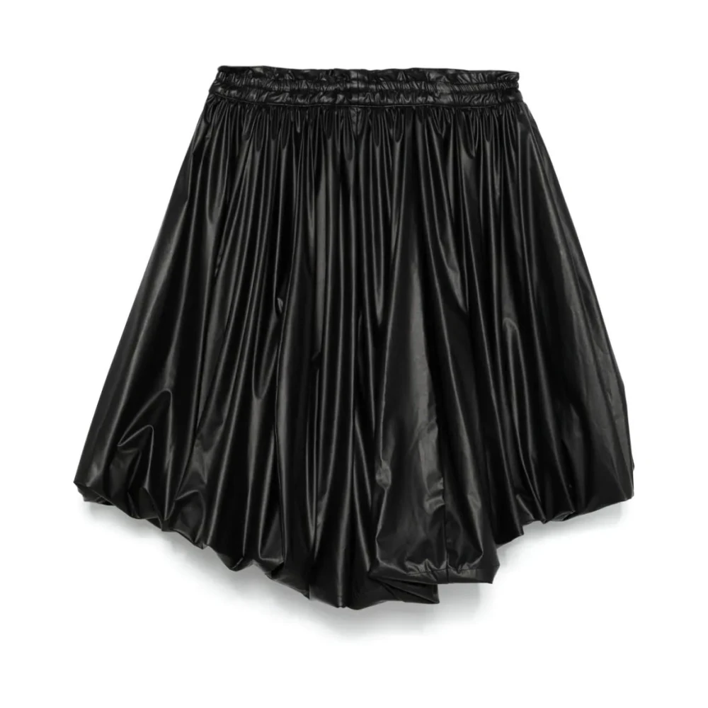 Comme des Garçons Luxe Puffy Leren Broek Black Heren